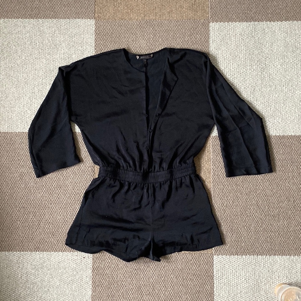 BCBG - Satin Romper Size M